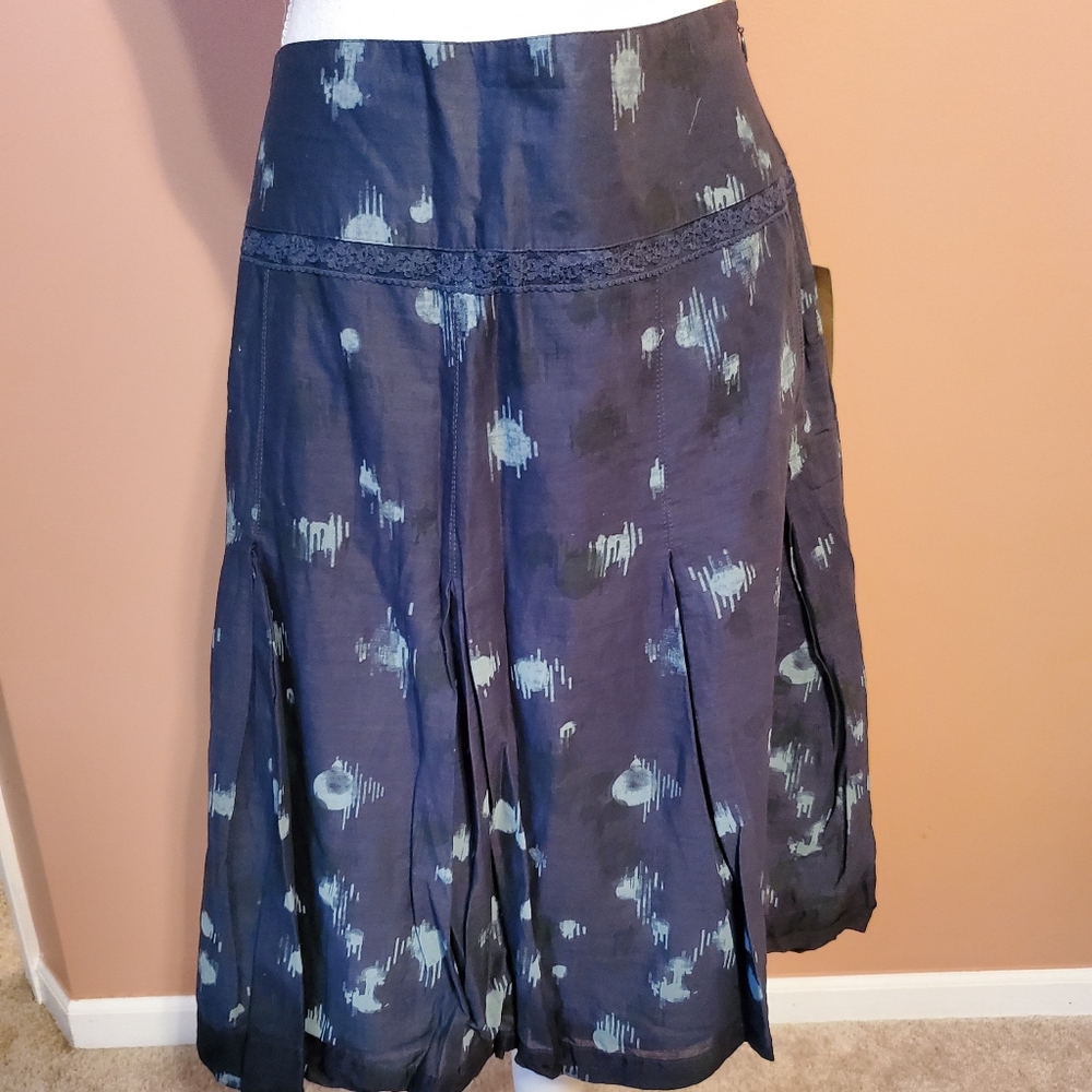 DKNY lined cotton skirt size 14 $79